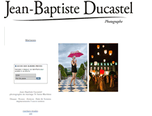 Tablet Screenshot of jbducastel.com